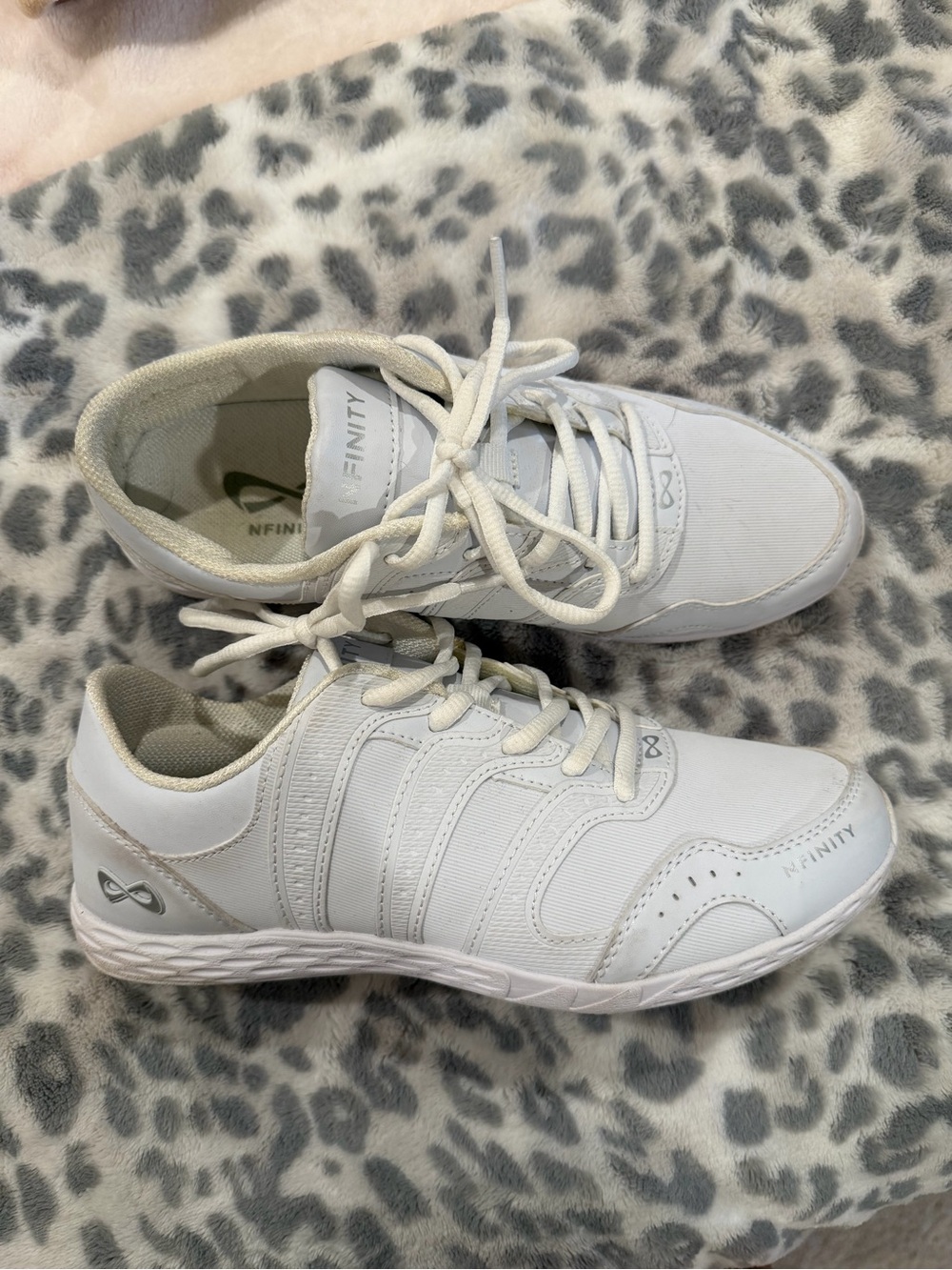 NFINITY Women’s cheer shoes worn once
